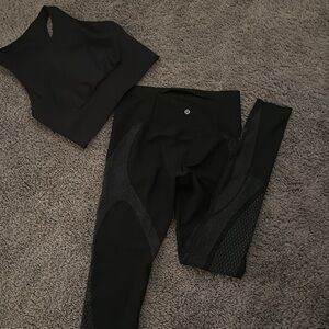 Lululemon leggings  and sports bra